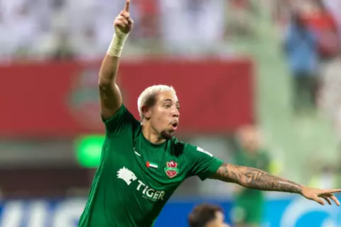 هدف شباب الأهلي الأول أمام تراكتور في دوري أبطال آسيا