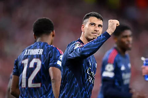 هدف أرسنال الأول أمام أتلتيك بلباو (مارتينيلي)