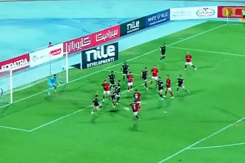 هدف سيراميكا كليوباترا الأول أمام مودرن سبورت (رجب نبيل)