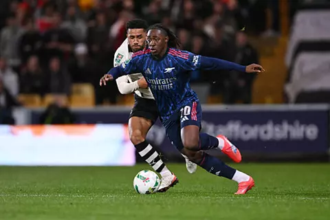 هدف أرسنال الأول أمام بورت فايل (إيبيريشي إيزي)