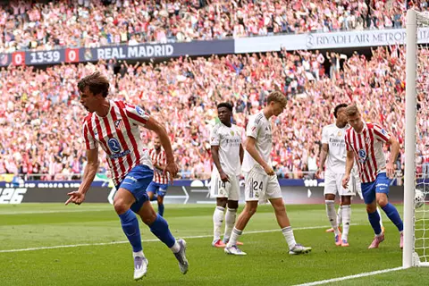 هدف أتلتيكو مدريد الأول أمام ريال مدريد (لونورماند)