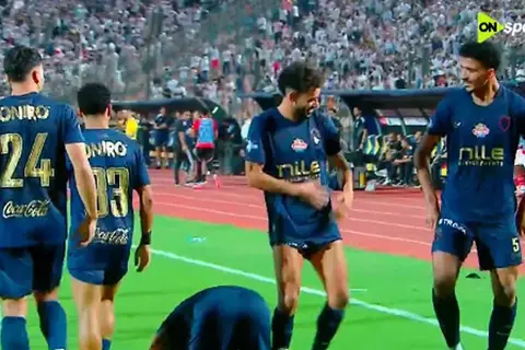 هدف الزمالك الأول أمام الأهلي (حسام عبد المجيد)