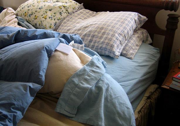 السرير غير المرتب أفضل لصحتك                                                                                                                                                                            