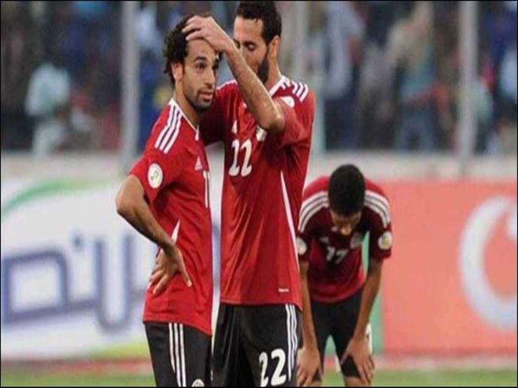 محمد أبو تريكة ومحمد صلاح                                                                                                                                                                               