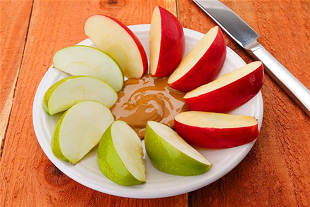 thinkstock_rf_apple_slices_and_peanut_butter
