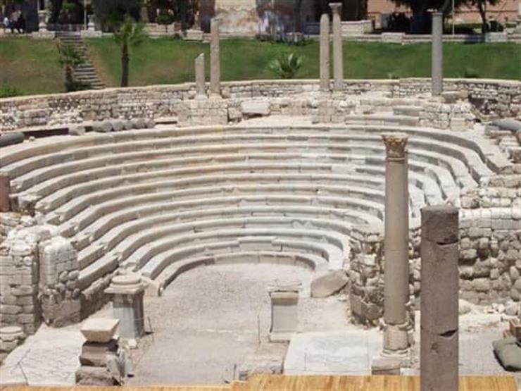 المسرح الروماني بالإسكندرية (1)