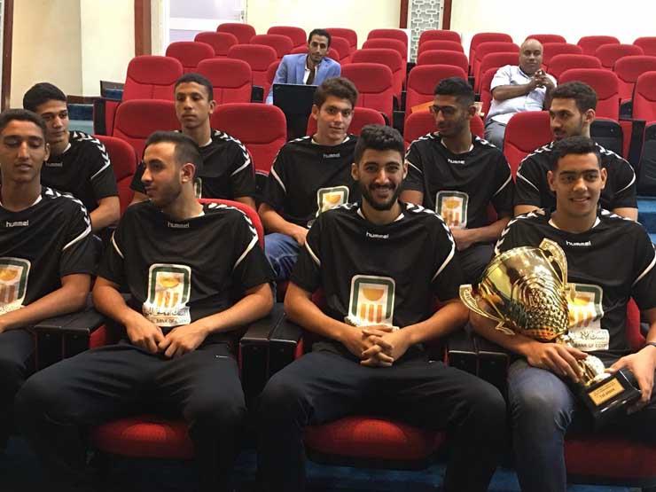 شركة بي تك تكريم أبطال مصر لناشئى كرة اليد