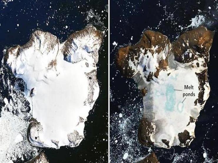 تراجع الغطاء الجليدي للقطب الجنوبي