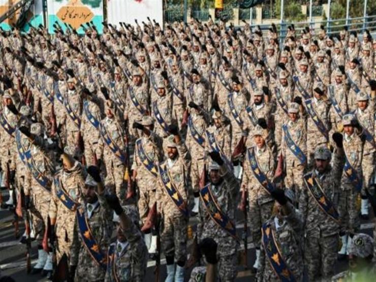 عناصر من الحرس الثوري الايراني خلال عرض عسكري في طهران