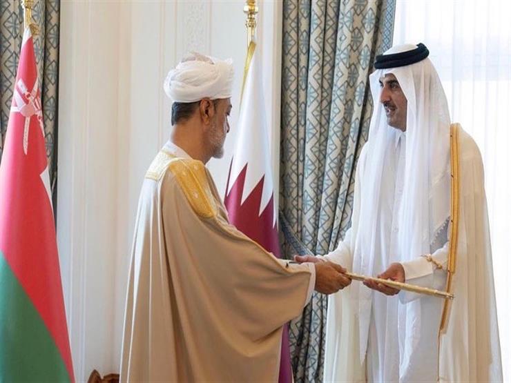 أمير قطر وسلطان عمان
