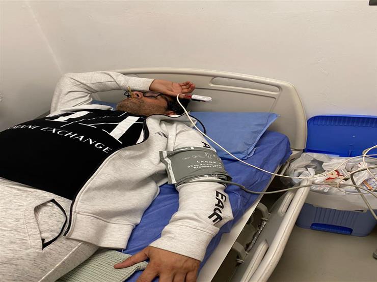 وليد منصور في المستشفى