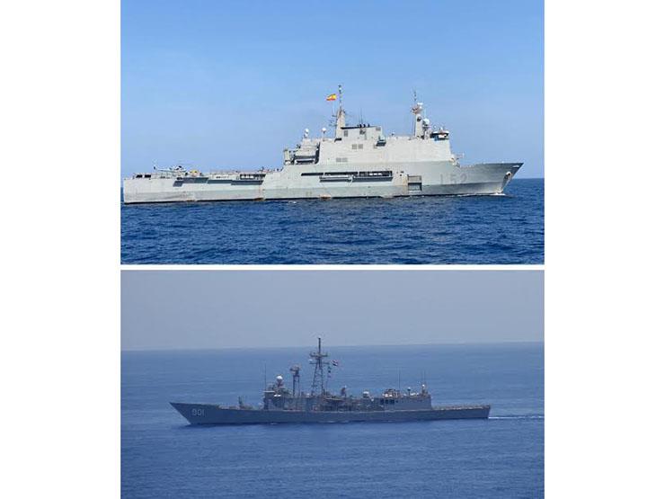 القوات البحرية المصرية والإسبانية