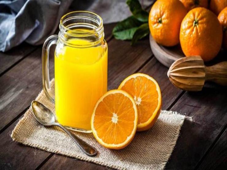 البرتقال وعصير البرتقال