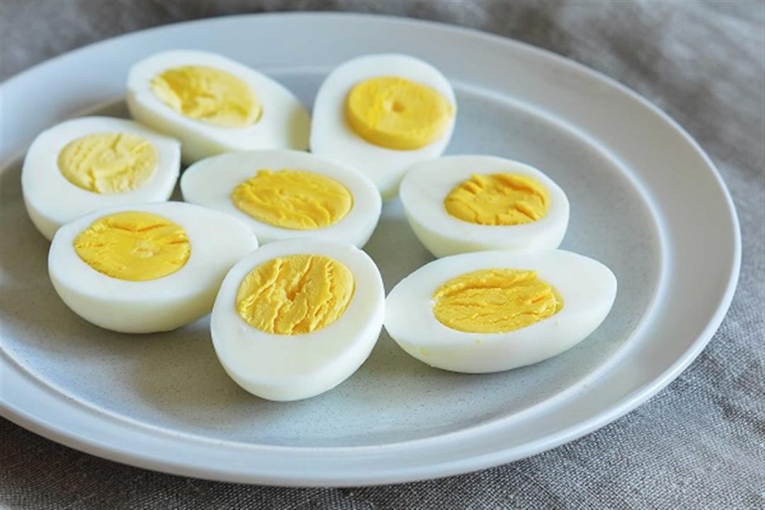 البيض المسلوق