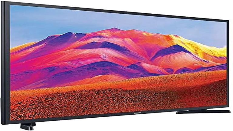 تلفزيون سامسونج سمارت بتقنية FHD عالية الدقة، 40 بوصة، لونه أسود، بـ 4,899 جنيها