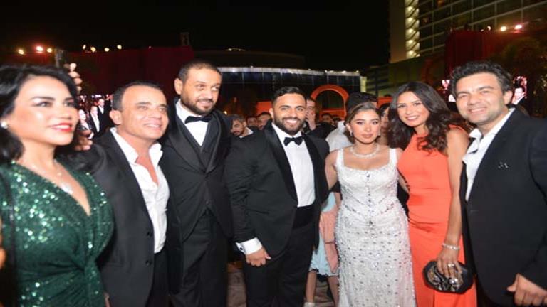 حفل زفاف نجل محمد فؤاد بحضور نجوم الفن والغناء