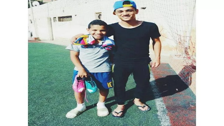 مروان عثمان في صغره