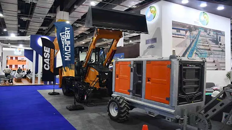 مشاركة مياه الجيزة في معرض IWWI 2025 