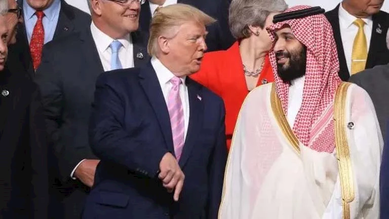 ترامب وولي العهد السعودي