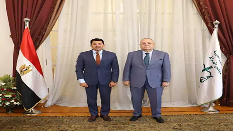 رئيس مجلس الدولة يستقبل وزير الشباب والرياضة (2) (1)