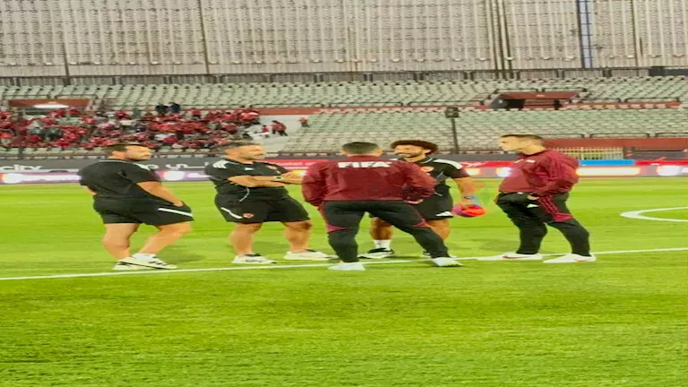 حكام مباراة الأهلي والجهاز الفني للأهلي