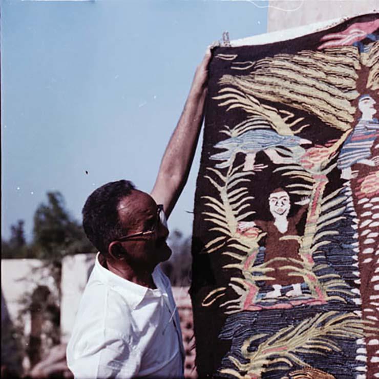 1961- Ramses with the weavers (2)