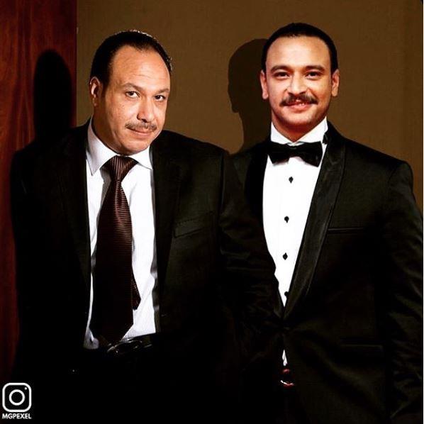 خالد صالح ونجله أحمد