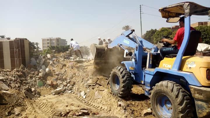 إزالة 405 مخالفة بناء