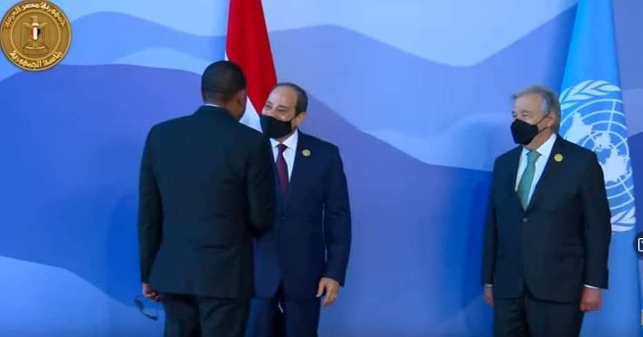 السيسي يستقبل رئيس الوزراء الإثيوبي