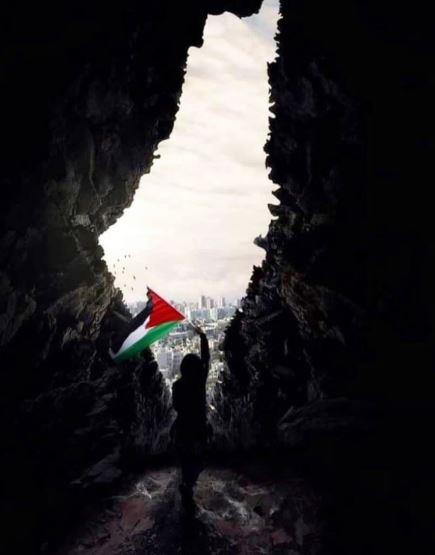 صورة لعلم فلسطين