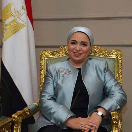 السيدة انتصار السيسي مصر شعبًا وقيادة الداعم الأول لحقوق كل فلسطيني