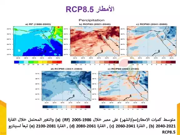 الخريطة التفاعلية للتغيرات المناخية في مصر (22)