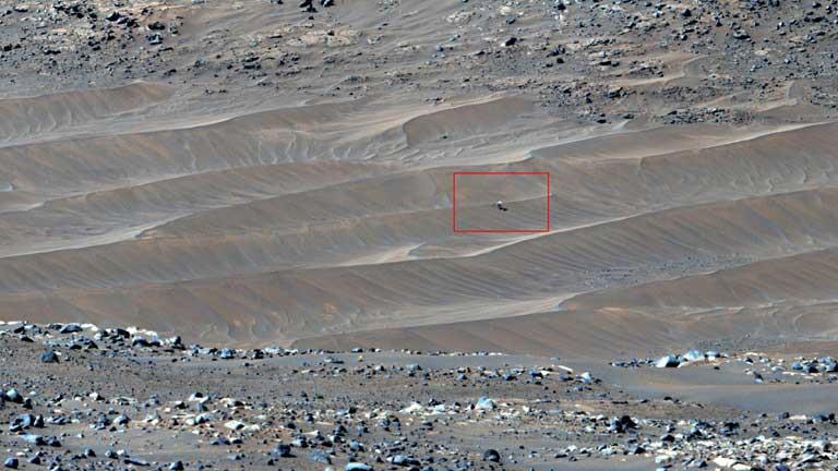 إنجينيويتي عالقة حاليًا في حقول فالينور على المريخ