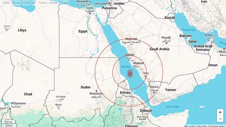 بعد زلزال البحر الأحمر.. خبير السعودية تبتعد عن إفريقيا بمقدار 2 سم سنويًا