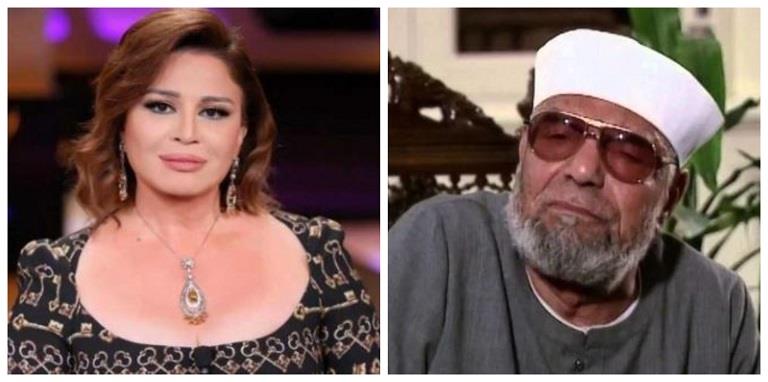 الفنانة إلهام شاهين تنتقد الشيخ الراحل محمد متولي الشعراوي