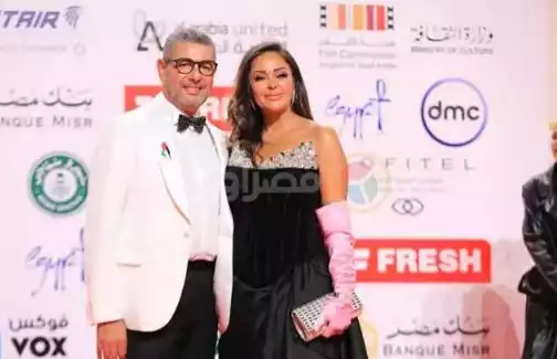 داليا البحيري وزوجها