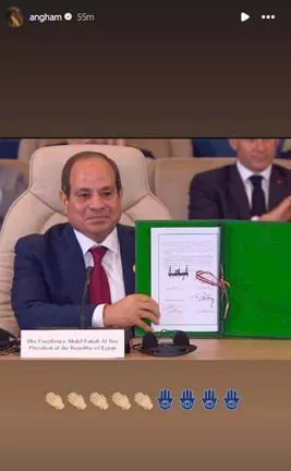 أنغام على انستجرام