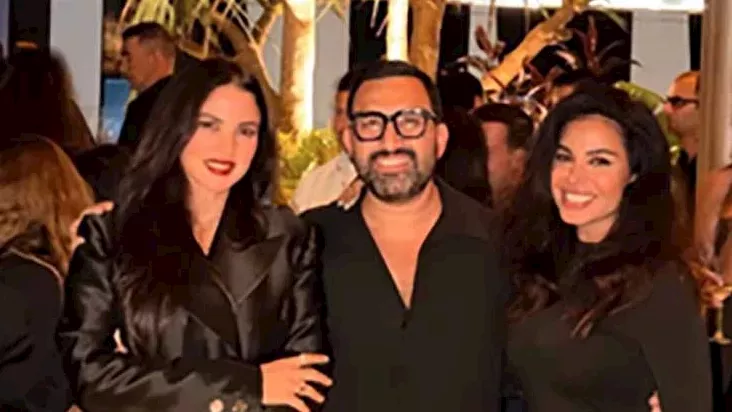 نجلاء بدر تحتفل بعيد ميلادها مع نجوم الفن_5