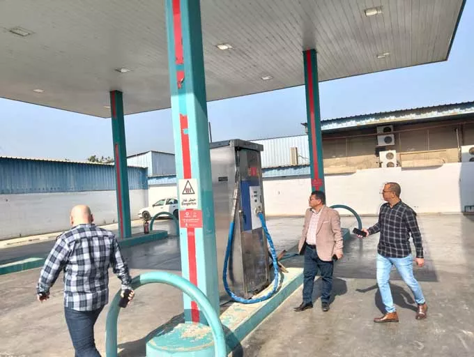 حملات مكثفة على محطات البنزين ببني سويف (2)