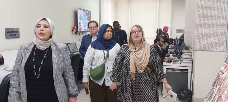 مرصد الأزهر يستقبل وفدًا من شباب مجلس الكنائس العالمي (1)