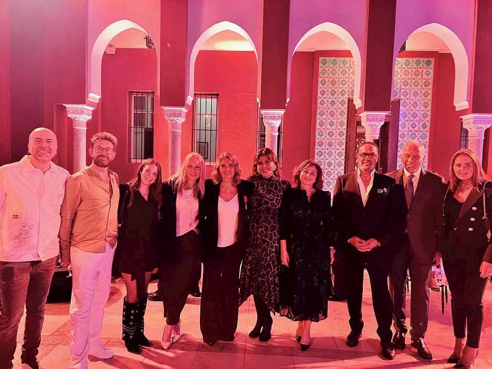 نجوم الفن من حفل تكريم يسرا بفرنسا وحصولها على وسام فارس