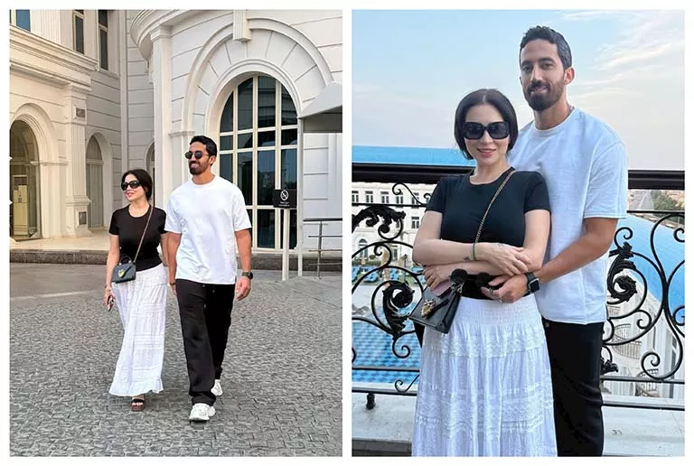 مي عز الدين في أجواء رومانسية