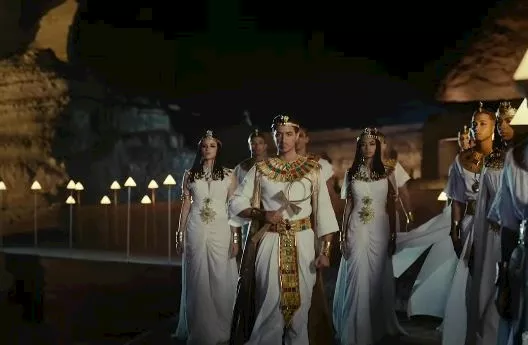 مشاركة احمد مالك في افتتاح المتحف المصري الكبير (1)[1]