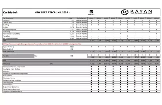 صيانات سيات