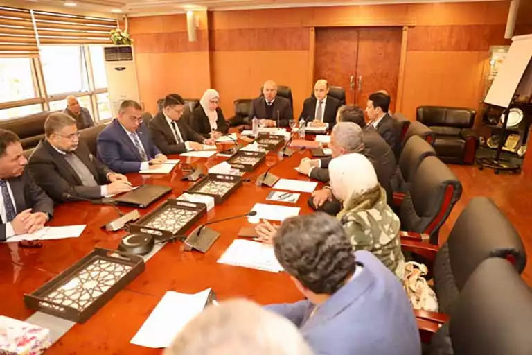 كامل الوزير يبحث مع محافظ ومستثمري كفر الشيخ تحديات المناطق الصناعية بها