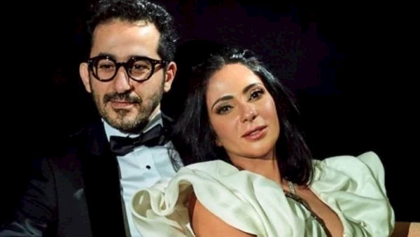 أحمد حلمي ينشر فيديو نادر من حفل زفافه على منى زكي