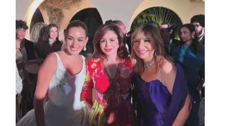 الهام شاهين بحفل زفاف أمينة خليل