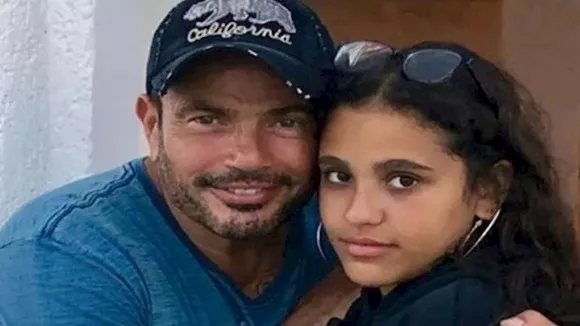 جنا عمرو دياب تحتفل بعيد الأب وتنشر صورا نادرة لوالدها