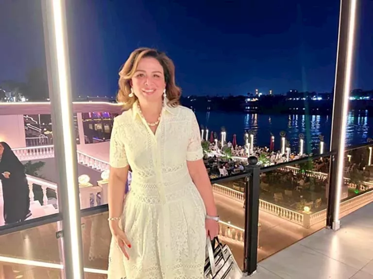 تعليق جديد من إلهام شاهين بعد عودتها لمصر قادمة من العراق_3