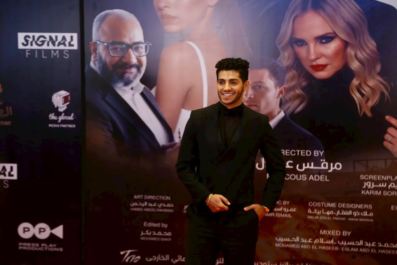 وصول النجم العالمي مينا مسعود العرض الخاص لفيلم في عز الضهر_10